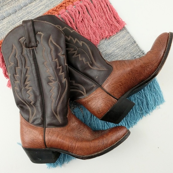 Abilene | John Wayne Cowgirl / Cowboy Boots 8.5(M) - Picture 7 of 8